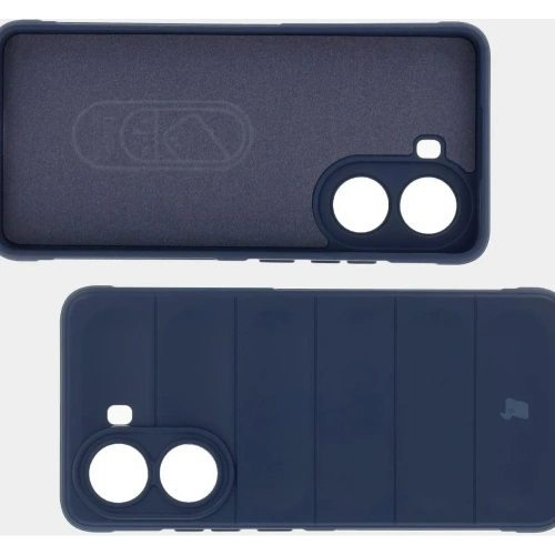 Pancerne etui Bizon Case Tur do Xiaomi Poco X7 Pro granatowe