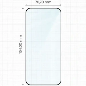 Hurtownia GSM - Bizon Glass Edge 2 Oppo Reno13 fekete keret - BIZ8819 - {ean13} - Hurt