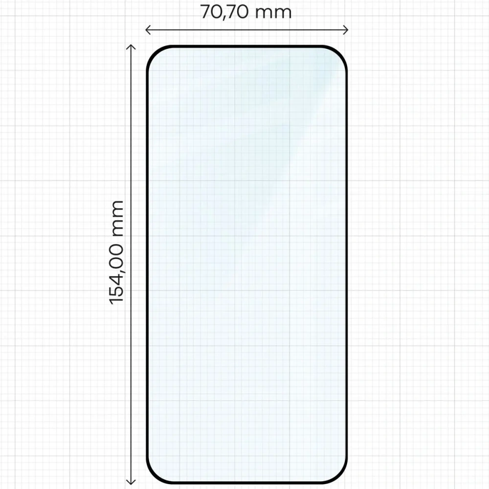 Wholesale Bizon Glass Edge 2 Oppo Reno13 black frame - BIZ8819 - {ean13} - Hurt