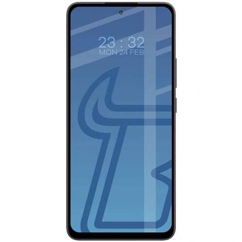 Szkło hartowane Bizon Glass Edge 2 do Oppo Reno13 F / FS czarna ramka
