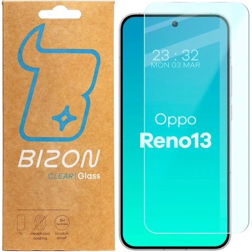Szkło hartowane Bizon Glass Clear 2 do Oppo Reno13
