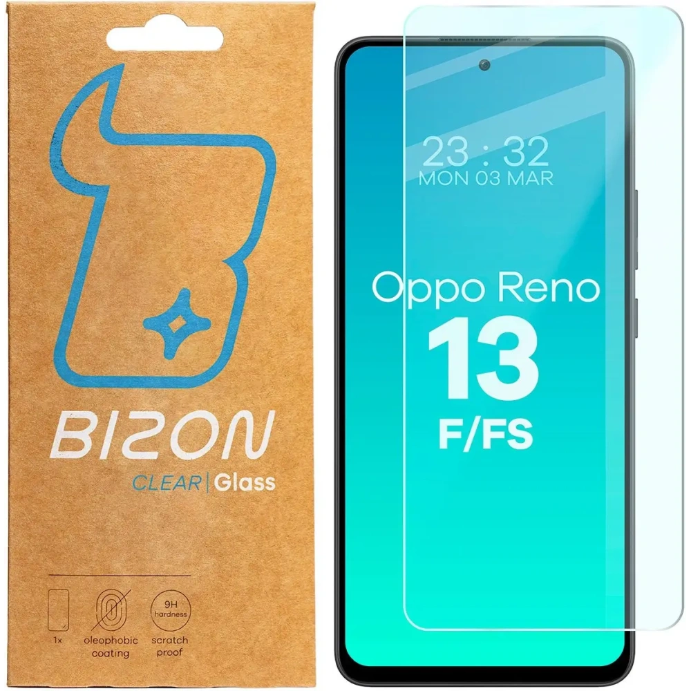 Hurtownia GSM - Bizon Sticlă Clară 2 Oppo Reno13 F / FS - BIZ8822 - {ean13} - Hurt