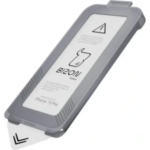 Hurtownia GSM - Szkło hartowane z ramką montażową Bizon Glass Aplikator do Apple iPhone 15 Pro [2 PACK] - BIZ8826 - {ean13} - Hurt
