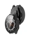 Etui ze szkłem do zegarka Bizon Case+Glass Watch do OnePlus Watch 3 / Oppo Watch X2 czarne