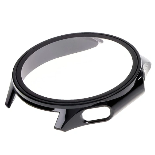 Etui ze szkłem do zegarka Bizon Case+Glass Watch do OnePlus Watch 3 / Oppo Watch X2 czarne
