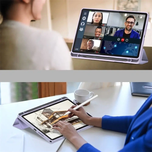 Etui Tech-Protect SmartCase Pen Lenovo Tab 10.1 TB-311 Violet