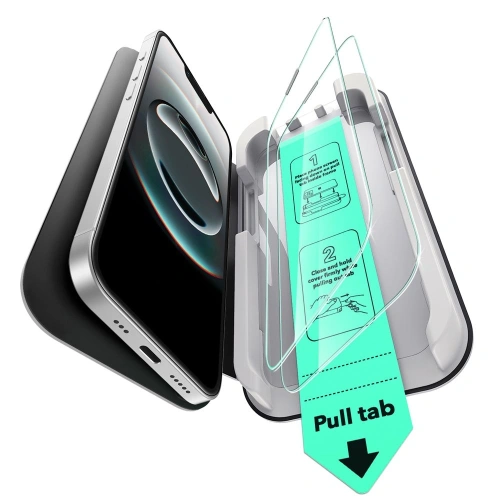 Szkło hartowane ESR Ultrafit Tempered Glass Apple iPhone 13 / 13 Pro / 14 / 16e Clear [2 PACK]