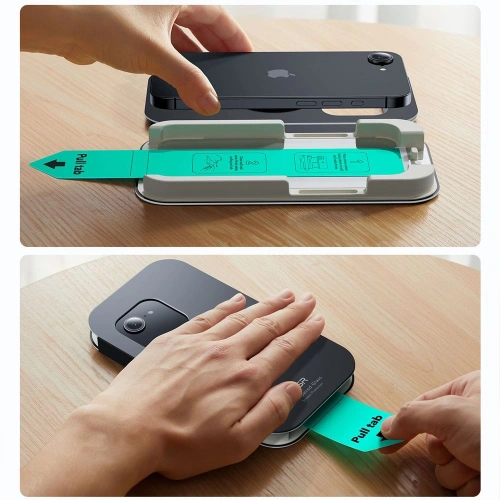 Szkło hartowane ESR Ultrafit Tempered Glass Apple iPhone 13 / 13 Pro / 14 / 16e Clear [2 PACK]