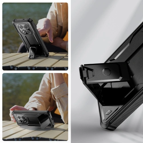 Etui Tech-Protect Kevlar Pro Xiaomi Redmi Note 14 Pro 5G / Poco X7 5G Black