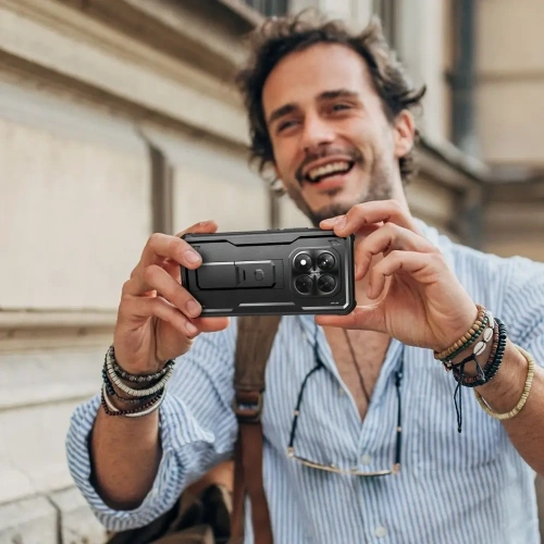 Etui Tech-Protect Kevlar Pro Xiaomi Redmi Note 14 Pro 5G / Poco X7 5G Black