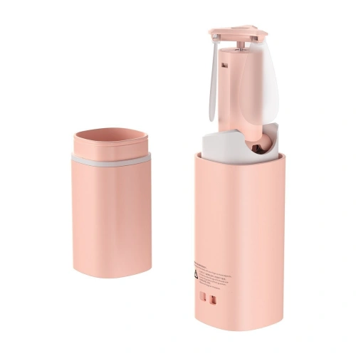 Przenośny wentylator ręczny Baseus Square (różowy)