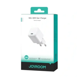Wholesale Joyroom JR-TCG15 Mini 30W GaN USB-C wall charger white - JYR1137 - {ean13} - Hurt