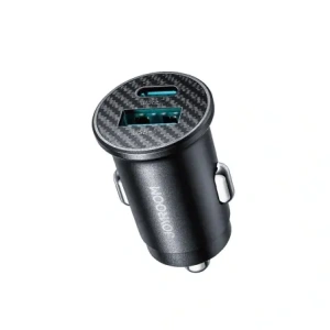 Wholesale Joyroom car charger JR-CCN16 Mini USB-A, USB-C 15W black - JYR1138 - {ean13} - Hurt