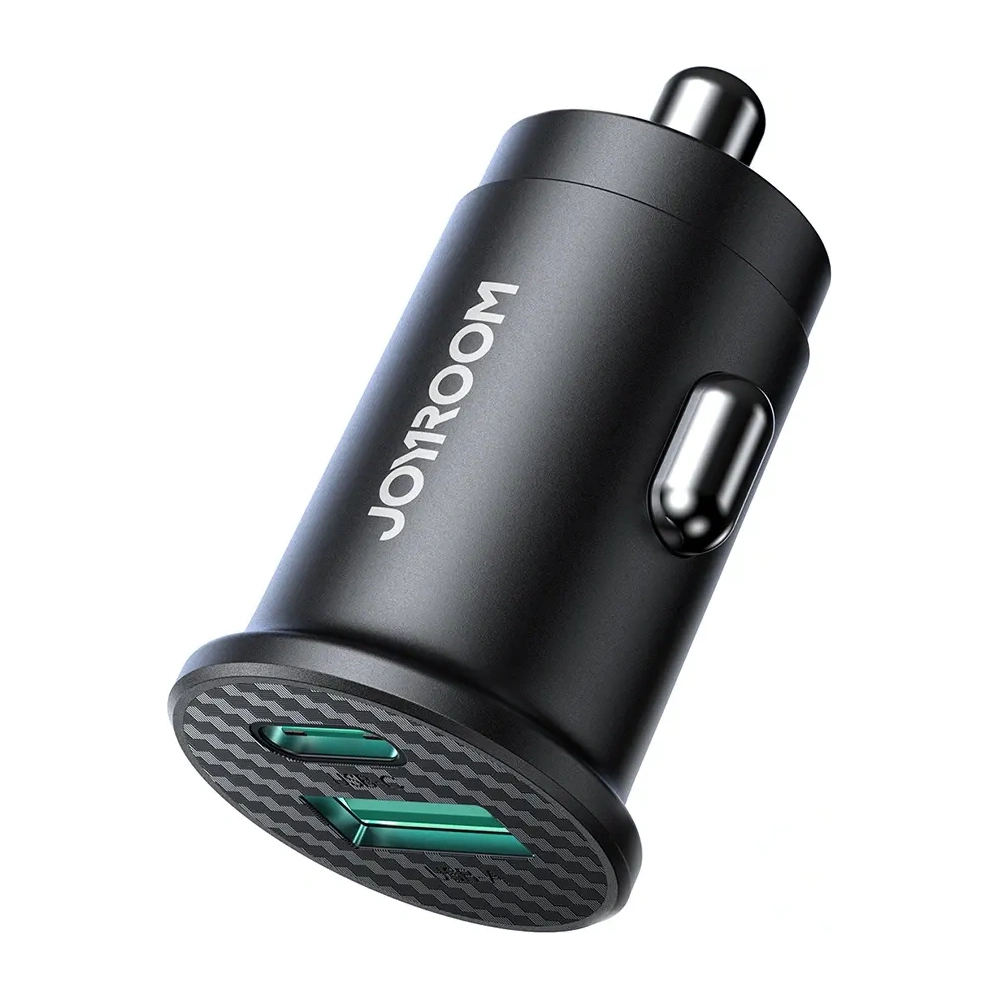 Hurtownia GSM - Joyroom autós töltő JR-CCN16 Mini USB-A, USB-C 15W fekete - JYR1138 - {ean13} - Hurt