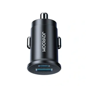 Wholesale Joyroom car charger JR-CCN16 Mini USB-A, USB-C 15W black - JYR1138 - {ean13} - Hurt
