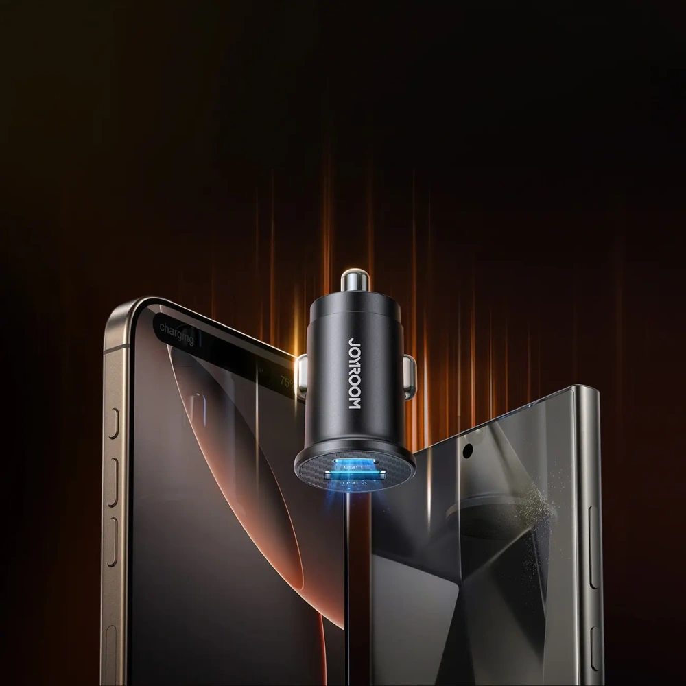 Hurtownia GSM - Joyroom Auto-Ladegerät JR-CCN16 Mini USB-A, USB-C 15W schwarz - JYR1138 - {ean13} - Hurt