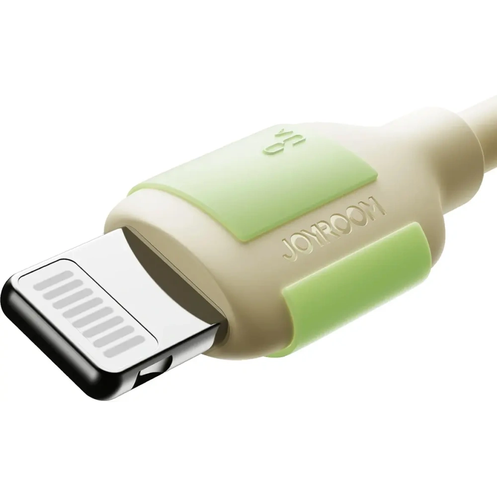 Hurtownia GSM - Joyroom S-A53 3A USB-A / Lightning-Kabel mit fluoreszierender Spitze 1,2 m beige - JYR1139 - {ean13} - Hurt