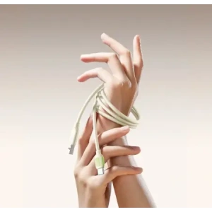 Wholesale Joyroom S-A53 3A USB-A / USB-C cable with fluorescent tip 1.2 m beige - JYR1140 - {ean13} - Hurt