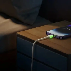 Hurtownia GSM - Joyroom S-A53 cablu USB-A / Lightning 3A cu vârf fluorescent 2m bej - JYR1143 - {ean13} - Hurt