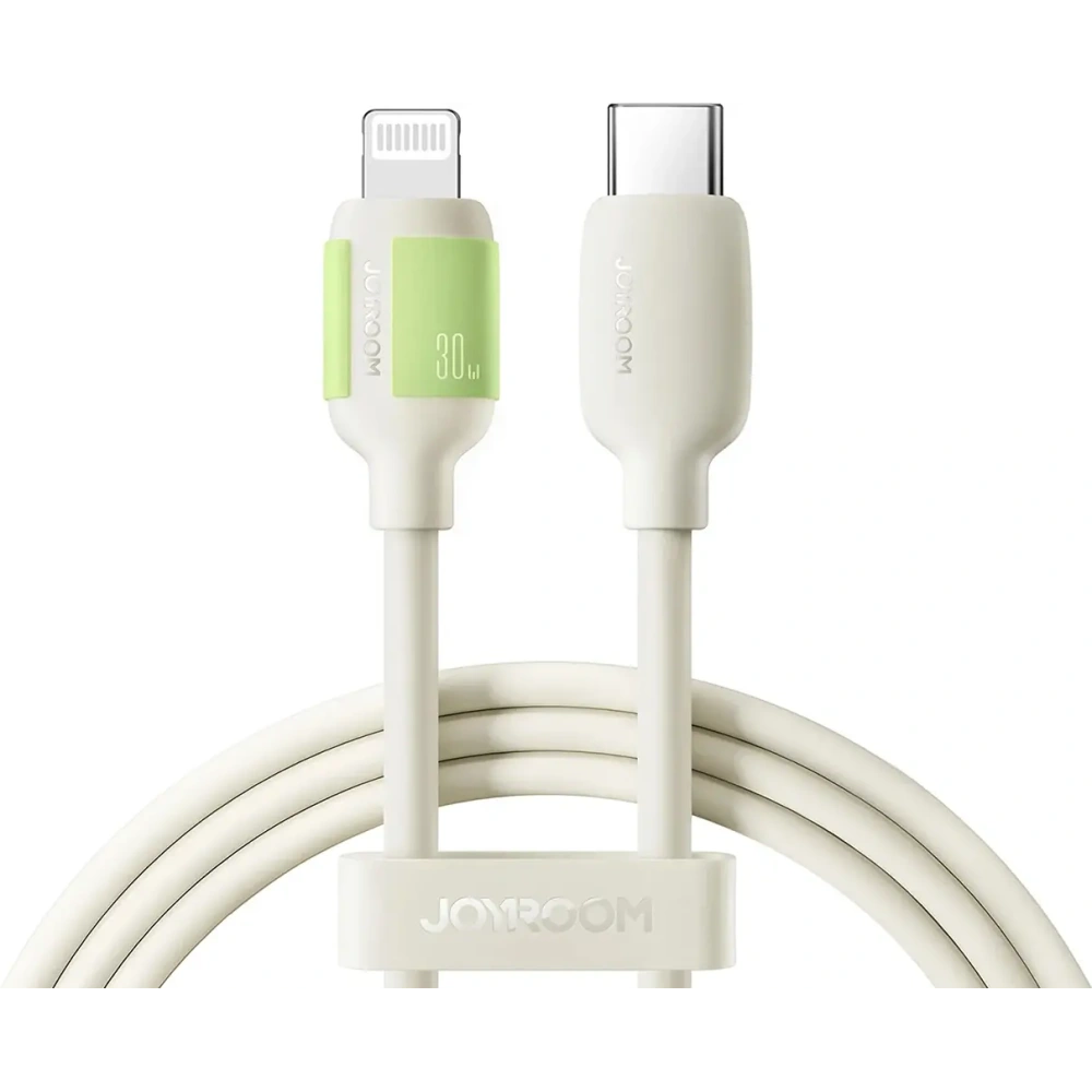 Hurtownia GSM - Joyroom S-A53 30W USB-C / Lightning-Kabel mit fluoreszierender Spitze 2m beige - JYR1145 - {ean13} - Hurt