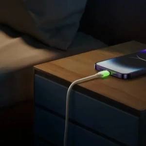 Hurtownia GSM - Kabel USB-C / Lightning Joyroom S-A53 30W z fluorescencyjną końcówką 2m beżowy - JYR1145 - {ean13} - Hurt