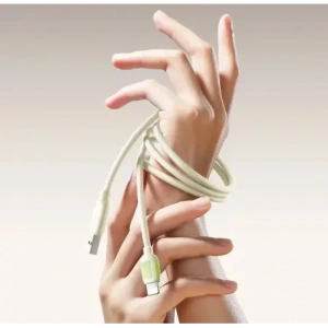 Hurtownia GSM - Joyroom S-A53 30W USB-C / Lightning kabel s fluorescenčním hrotem 2m béžový - JYR1145 - {ean13} - Hurt