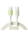 Joyroom S-A53 60W USB-C / USB-C cable with fluorescent tip 2m beige