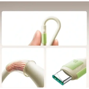Hurtownia GSM - Joyroom S-A53 60W USB-C / USB-C kabel s fluorescenčním hrotem 2m béžový - JYR1146 - {ean13} - Hurt