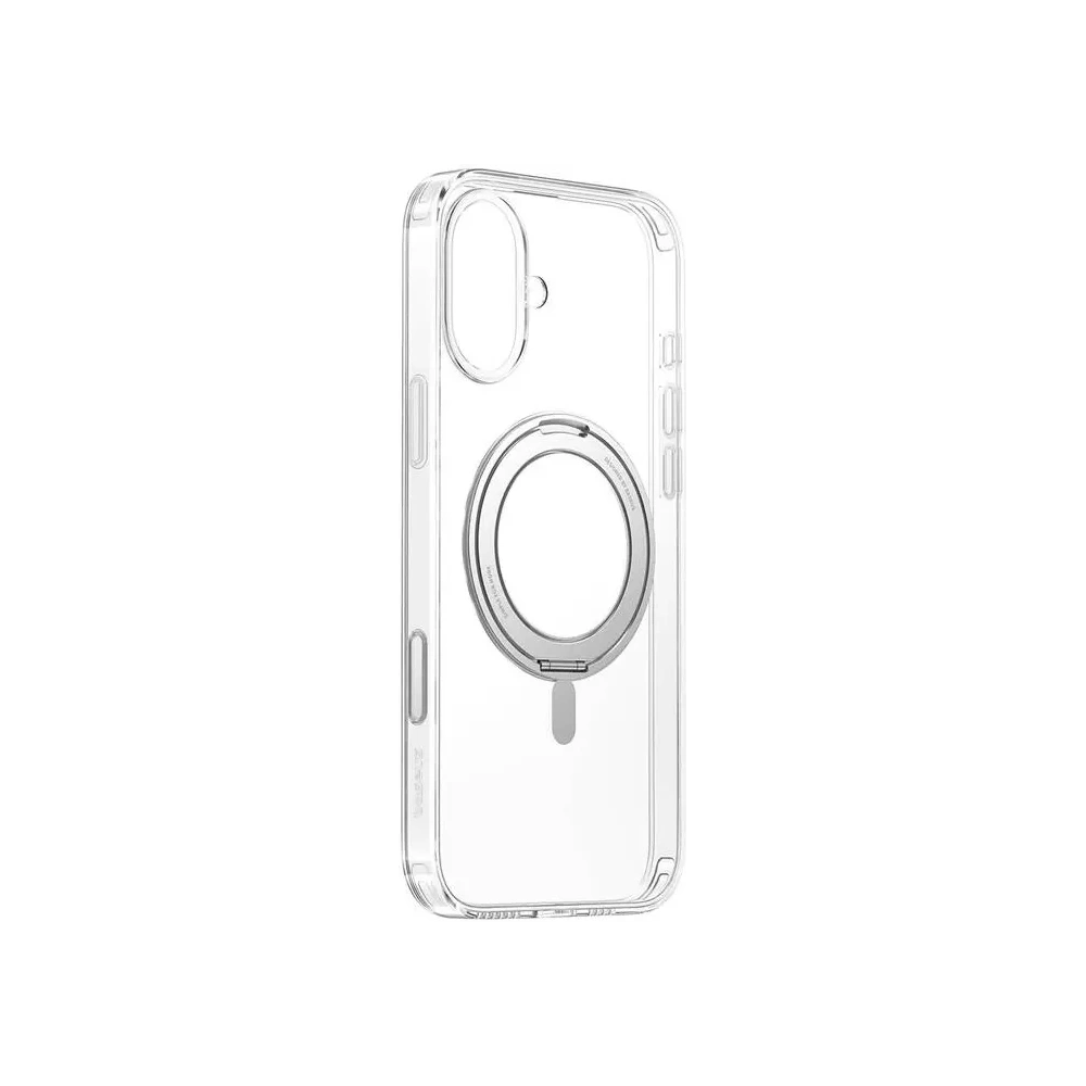 Hurtownia GSM - Etui ze stojakiem Baseus SkyRing 360° Apple iPhone 16 MagSafe (przezroczyste) - BSU8951 - {ean13} - Hurt