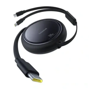 Wholesale Baseus Bright Mirror USB-C / 2x USB-C 2in1 cable 100W / 1m (black) - BSU8953 - {ean13} - Hurt