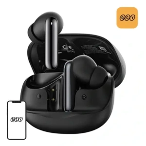 Wholesale QCY MeloBuds HT12 TWS Bluetooth 5.4 HFP, A2DP, AVRCP IPX4 wireless in-ear headphones (black) - QCY114 - {ean13} - Hurt