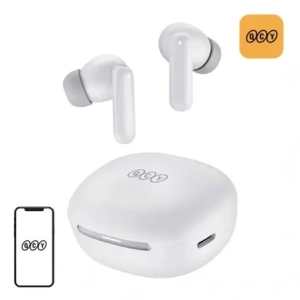 Wholesale QCY MeloBuds HT16 TWS Bluetooth 5.4 HFP, A2DP, AVRCP IPX4 wireless in-ear headphones (white) - QCY115 - {ean13} - Hurt