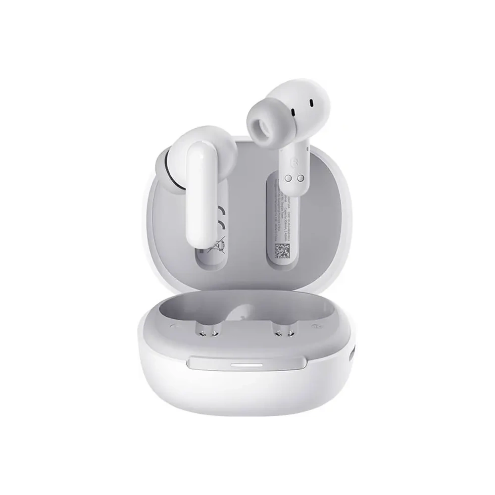 Hurtownia GSM - Bezprzewodowe słuchawki dokanałowe TWS QCY MeloBuds HT16 Bluetooth 5.4 HFP, A2DP, AVRCP IPX4 (białe) - QCY115 - {ean13} - Hurt