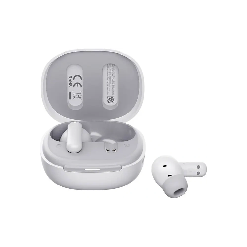 Hurtownia GSM - Bezprzewodowe słuchawki dokanałowe TWS QCY MeloBuds HT16 Bluetooth 5.4 HFP, A2DP, AVRCP IPX4 (białe) - QCY115 - {ean13} - Hurt