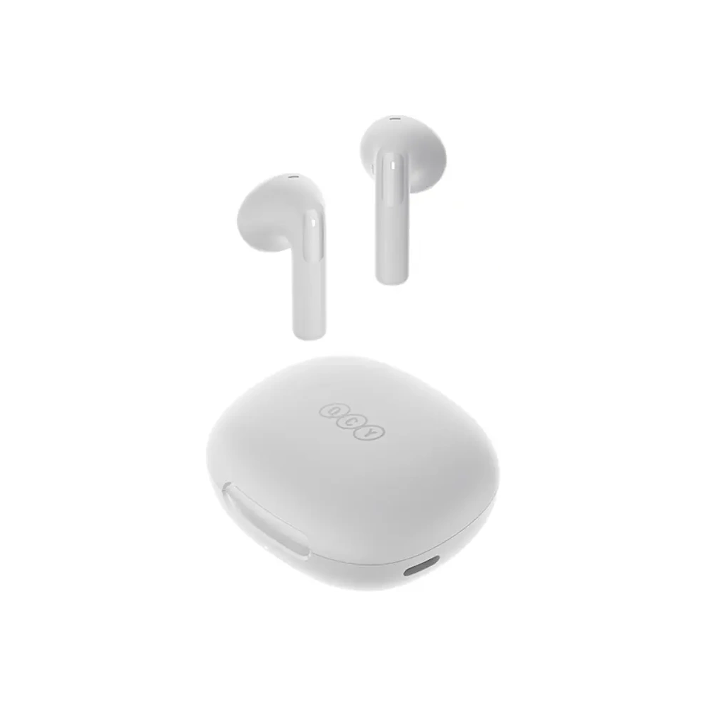 Hurtownia GSM - QCY Ailybuds E20 HT13 TWS Bluetooth 5.4 HFP, A2DP, AVRCP IPX4 Bezdrátová sluchátka do uší (bílé) - QCY117 - {ean13} - Hurt