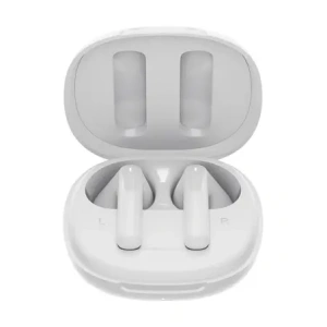 Hurtownia GSM - Bezprzewodowe słuchawki douszne TWS QCY Ailybuds E20 HT13 Bluetooth 5.4 HFP, A2DP, AVRCP IPX4 (białe) - QCY117 - {ean13} - Hurt
