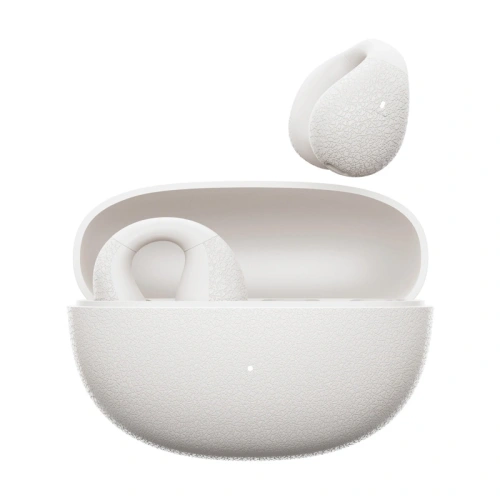 Bezprzewodowe słuchawki douszne klips QCY Crossky C10 Bluetooth 5.4 (białe)