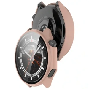 Wholesale Bizon Case+Glass Watch OnePlus Watch 3 / Oppo Watch X2 pink - BIZ8829 - {ean13} - Hurt