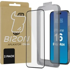 Wholesale Bizon Glass Aplikator Apple iPhone 16 Pro Max [2 PACK] - BIZ8830 - {ean13} - Hurt