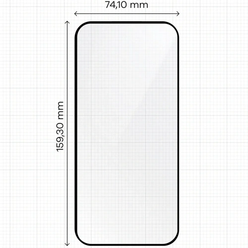 Szkło hartowane z ramką montażową Bizon Glass Aplikator do Apple iPhone 16 Pro Max [2 PACK]