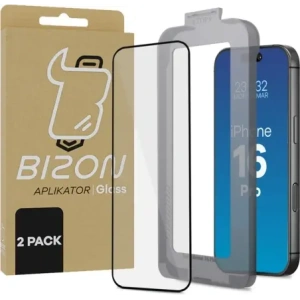 Hurtownia GSM - Bizon Glass Aplikator Apple iPhone 16 Pro [2 PACK] - BIZ8831 - {ean13} - Hurt