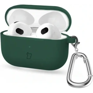 Wholesale Bizon Case Headphone Silicone Apple AirPods 4 dark green - BIZ8832 - {ean13} - Hurt