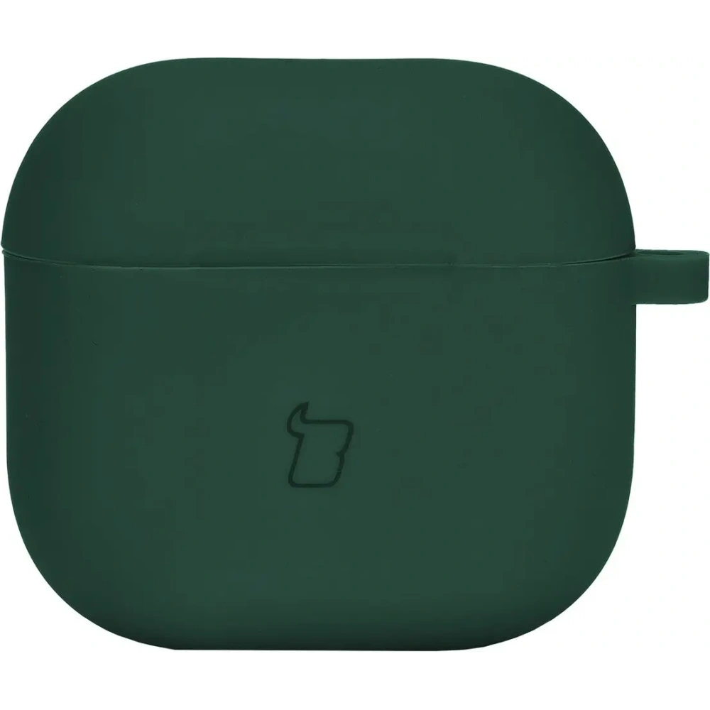 Wholesale Bizon Case Headphone Silicone Apple AirPods 4 dark green - BIZ8832 - {ean13} - Hurt