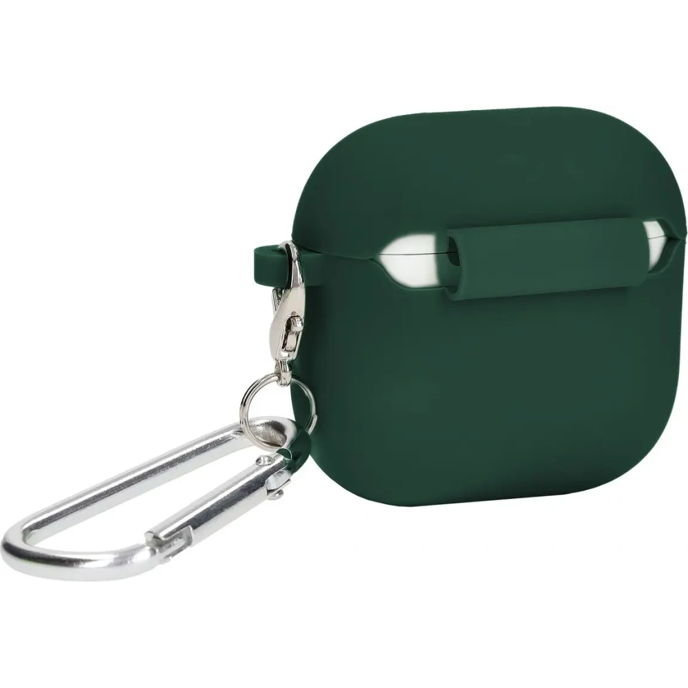 Wholesale Bizon Case Headphone Silicone Apple AirPods 4 dark green - BIZ8832 - {ean13} - Hurt