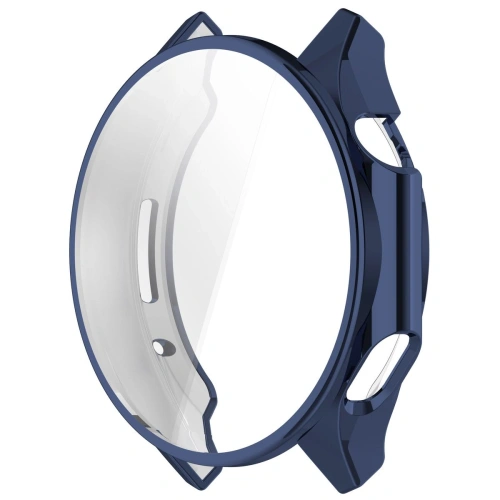 Etui z osłoną ekranu Bizon Case Watch Felipe do OnePlus Watch 3 / Oppo Watch X2 niebieskie