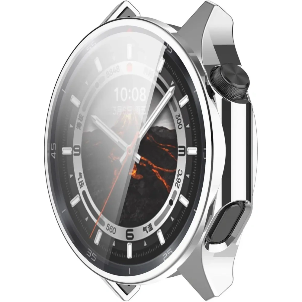 Hurtownia GSM - Bizon Case Hodinky Felipe OnePlus Watch 3 / Oppo Watch X2 stříbrné - BIZ8834 - {ean13} - Hurt