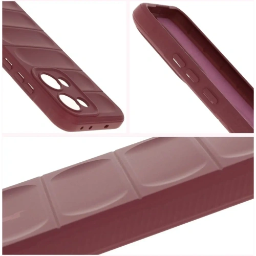 Pancerne etui Bizon Case Tur do Oppo Reno13 ciemnofioletowe