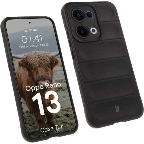 Pancerne etui Bizon Case Tur do Oppo Reno13 czarne