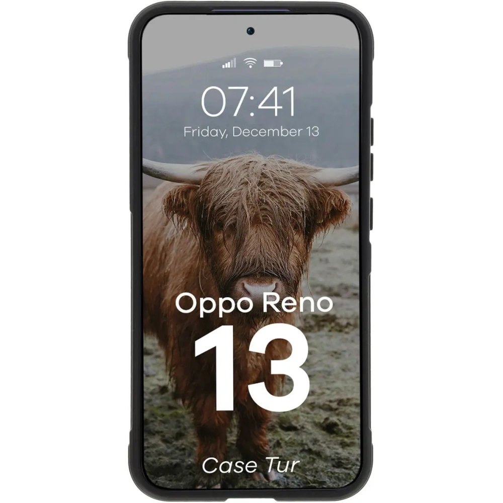 Hurtownia GSM - Pancerne etui Bizon Case Tur do Oppo Reno13 czarne - BIZ8836 - {ean13} - Hurt