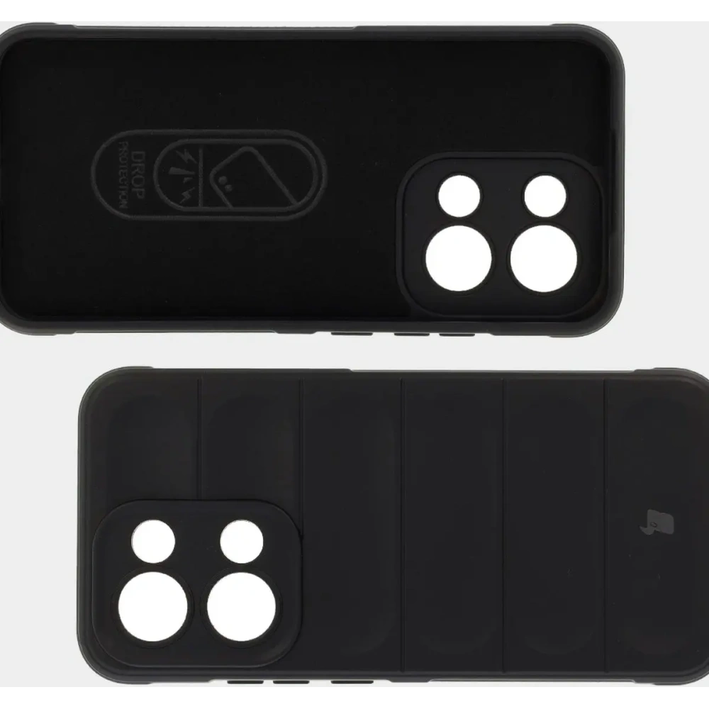 Hurtownia GSM - Pancerne etui Bizon Case Tur do Oppo Reno13 czarne - BIZ8836 - {ean13} - Hurt